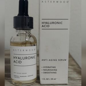 Asterwood Hyulronic Acid Anti-aging Serum Hydrating Nourishing Smoothing 1oz New